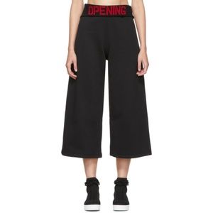 OPENING CEREMONY Cropped LOGO Lounge Pants-MEDIUM